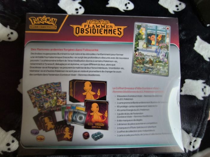 Coffret dresseur d'élite pokémon Flammes Obsidiennes - photo numéro 3