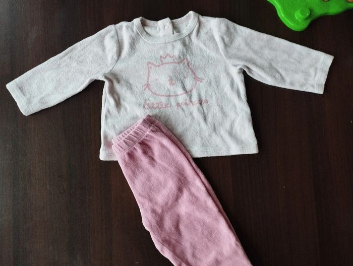 Pijama velours 2 pieces