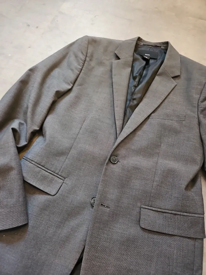 Veste costume gris - photo numéro 2