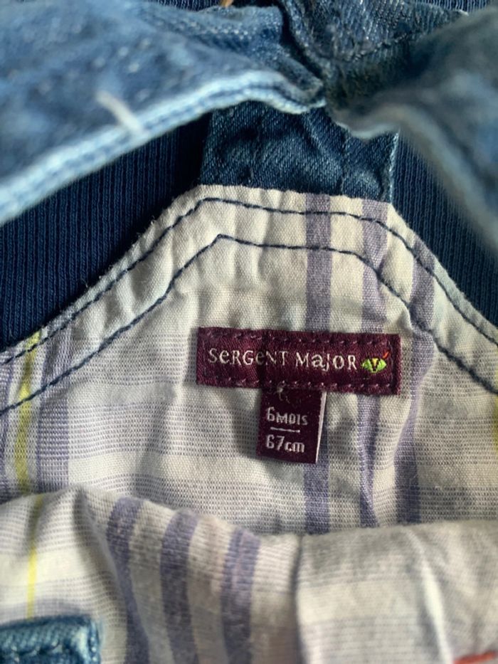Magnifique ensemble salopette garçons sergent major - photo numéro 3
