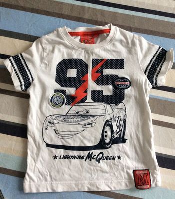 T shirt Cars 3 ans