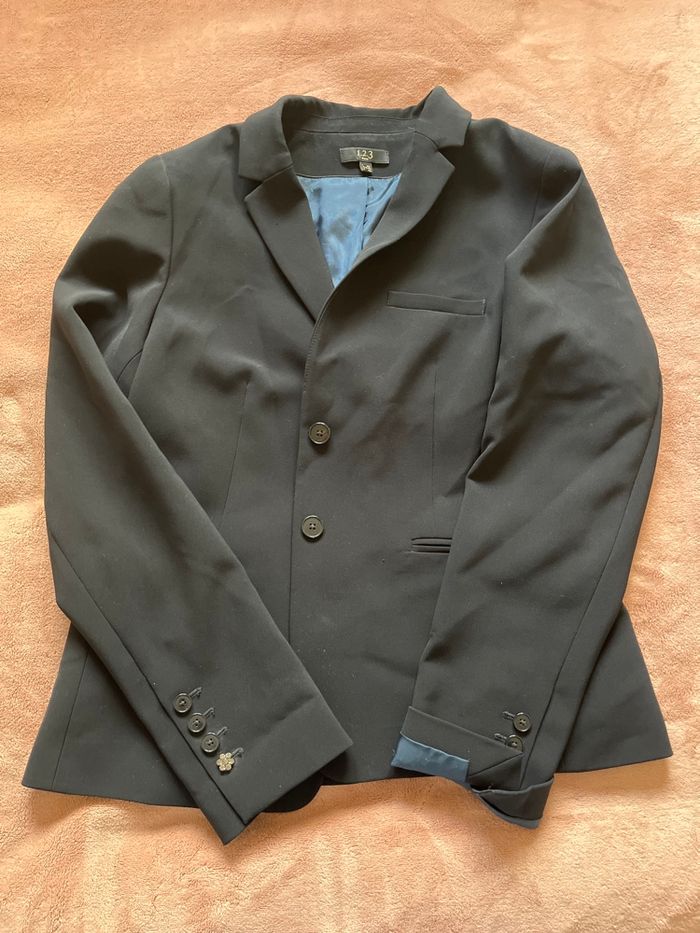 Veste noire femme 1.2.3