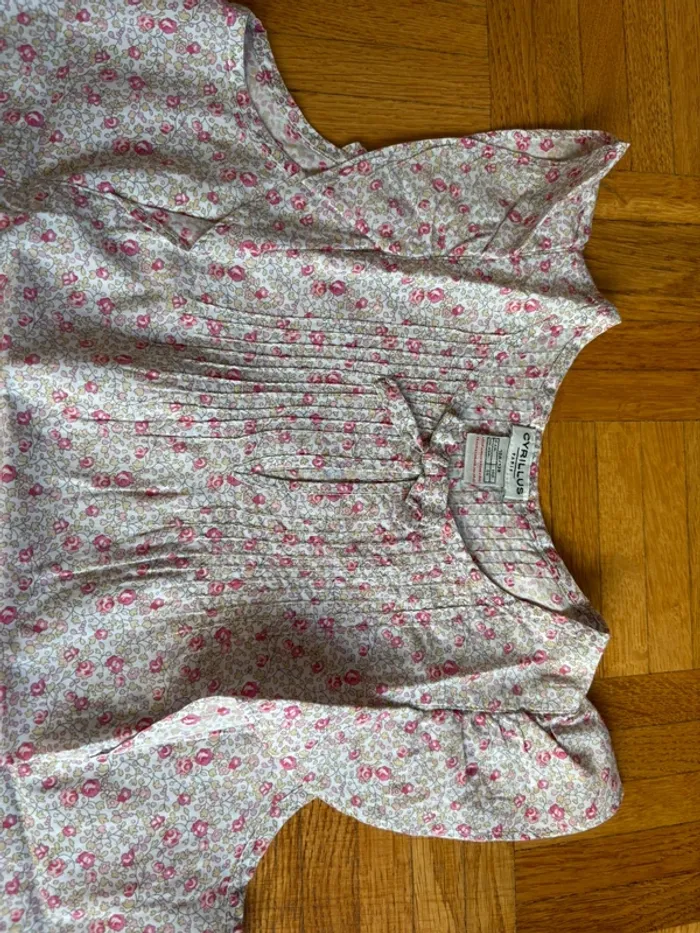 Haut liberty Cyrillus 10 ans parfait état - photo numéro 3