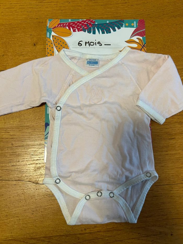 Lot de bodies ML fille - 10 pièces - 6 mois - photo numéro 8