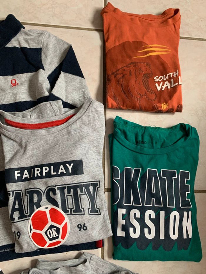 7 shirts manches longue 1 polos - photo numéro 3
