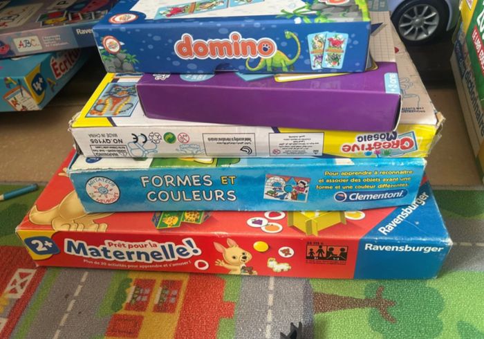Lo de plusieurs jeux éducatif