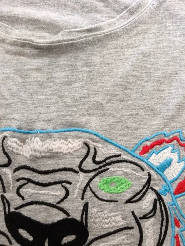 C58 t-shirt gris Kenzo S - photo numéro 3