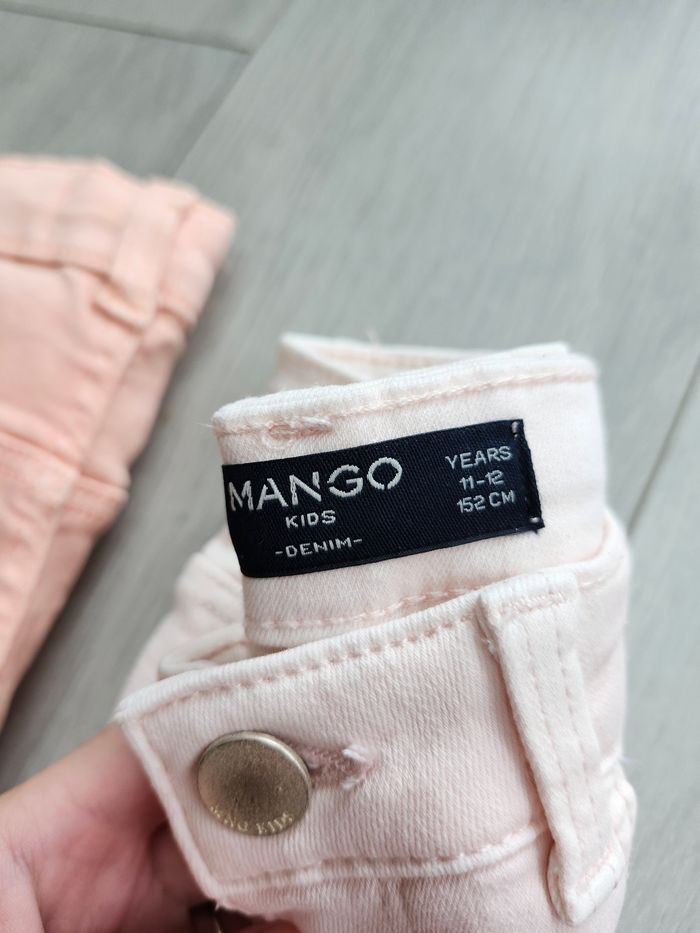 Lot 2 jeans Mango neufs 11-12ans - photo numéro 3