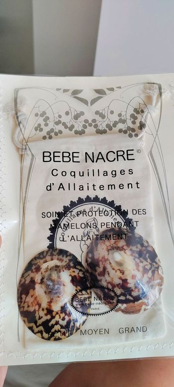 Coquilles d'allaitement M