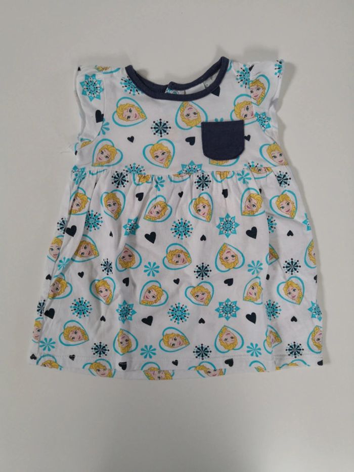 Petite robe d'été reine des neiges