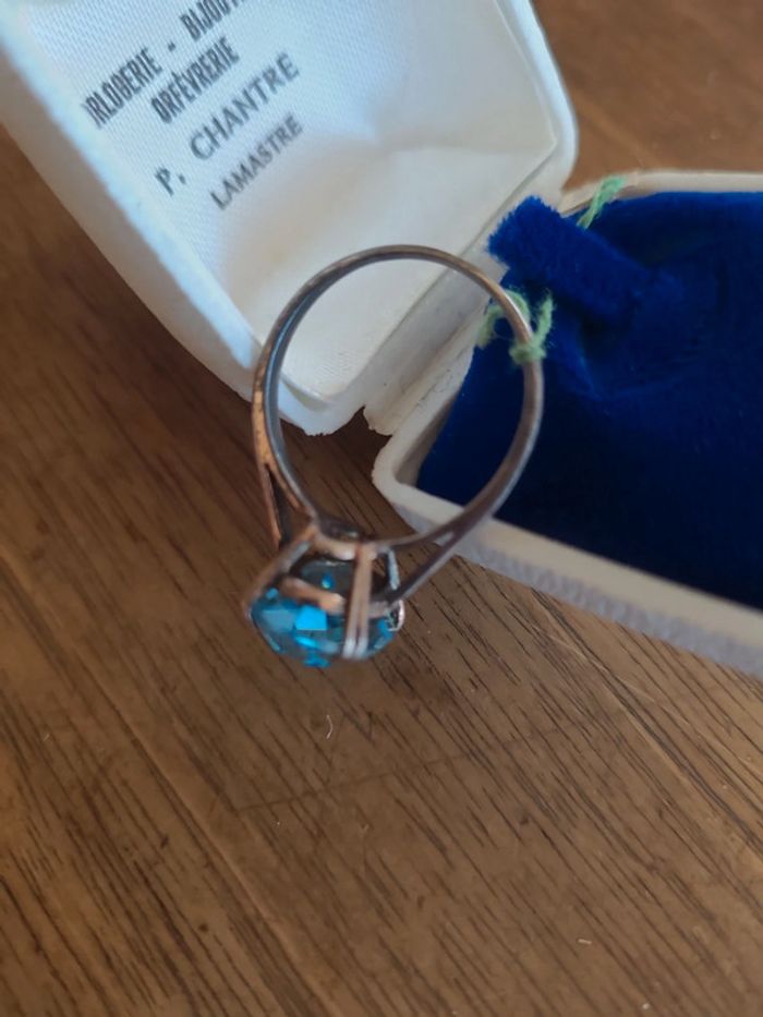 Bague aigue marine - photo numéro 2