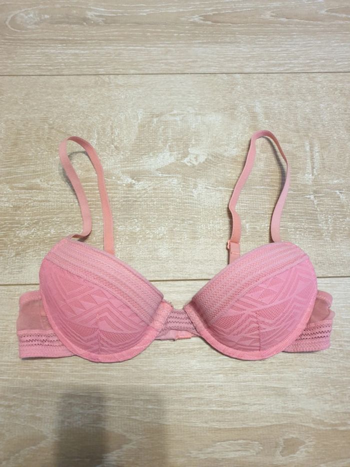 Soutien gorge rose fluo undiz