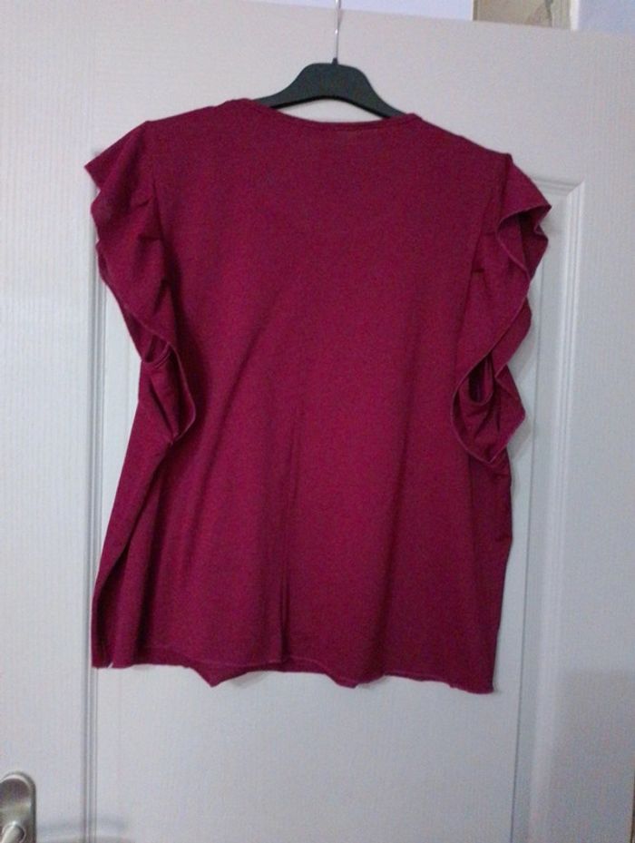 Haut bordeau taille xl - photo numéro 2