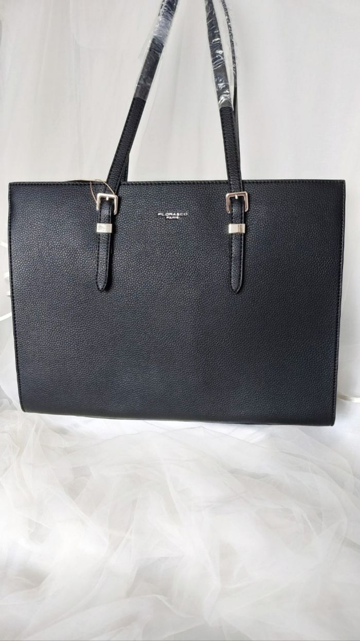 Cabas chic Flora Co noir