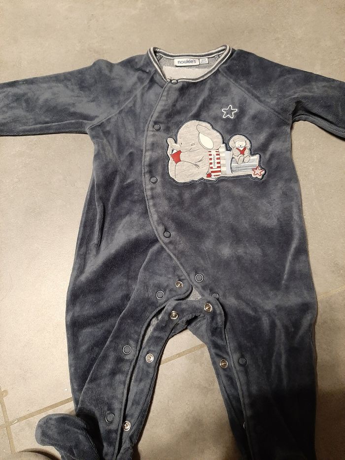 Lot pyjamas bodies 3 mois hiver - photo numéro 5