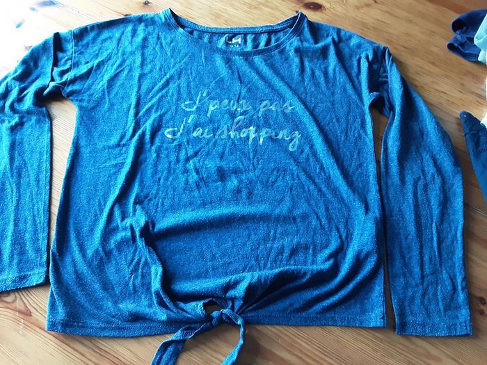 T shirt manches longues la halle 14 ans
