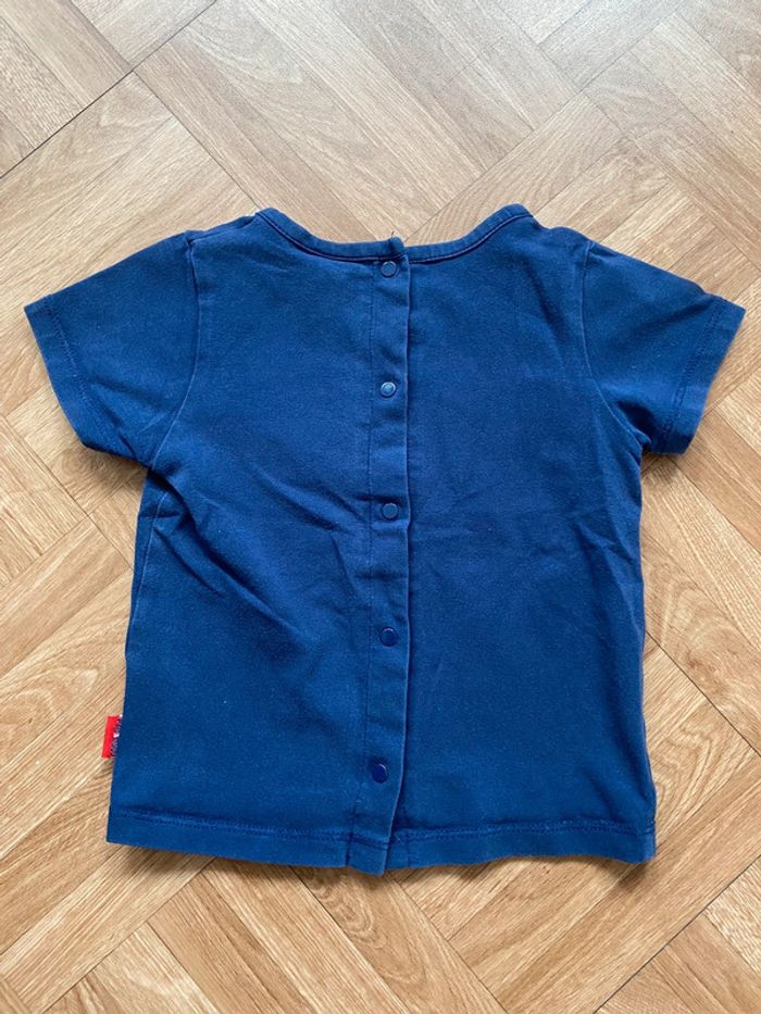 Ensemble t-shirt + pantalon taille 12 mois P’tit Bisou - photo numéro 4