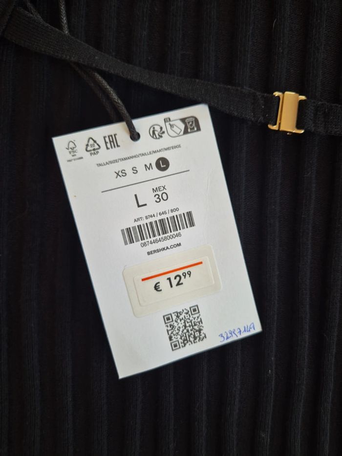 Top noir Bershka - photo numéro 6