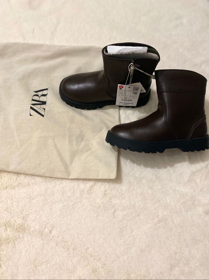 Bottines Zara marron fille - photo numéro 2