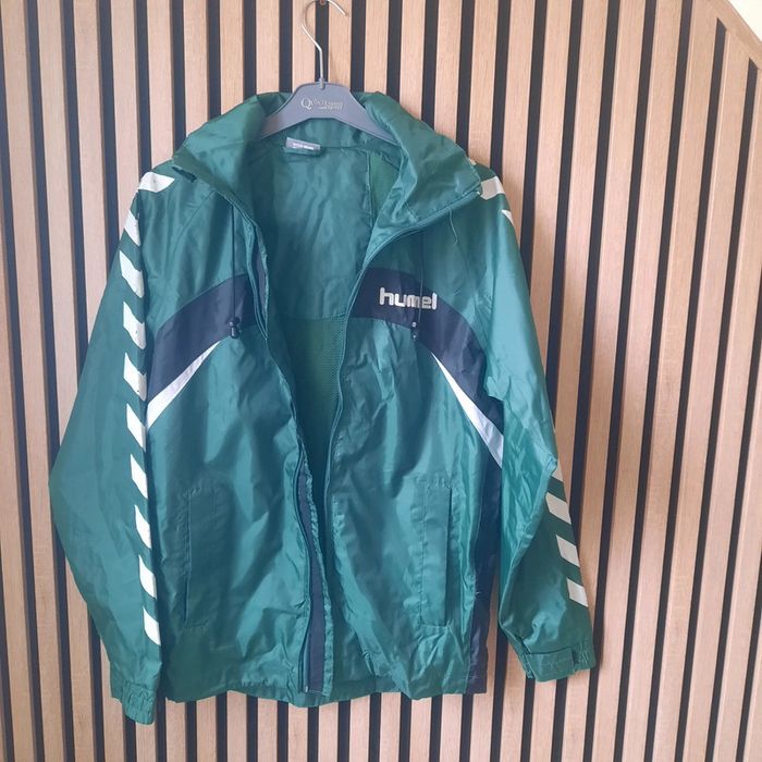 Veste coupe vent kway vert Hummel TXS - photo numéro 15