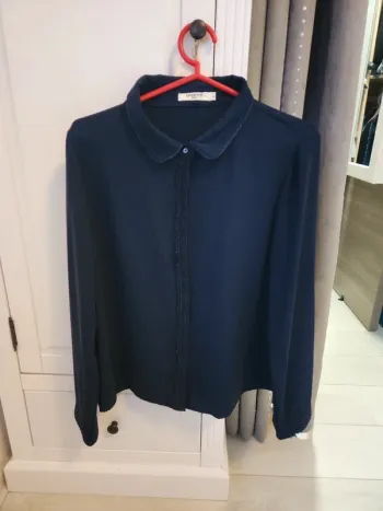 Chemise bleu marine Sweewë