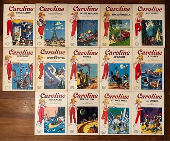 Lot rare de 14 Grands albums Hachette livres anciens Pierre Probst bd collection vintage