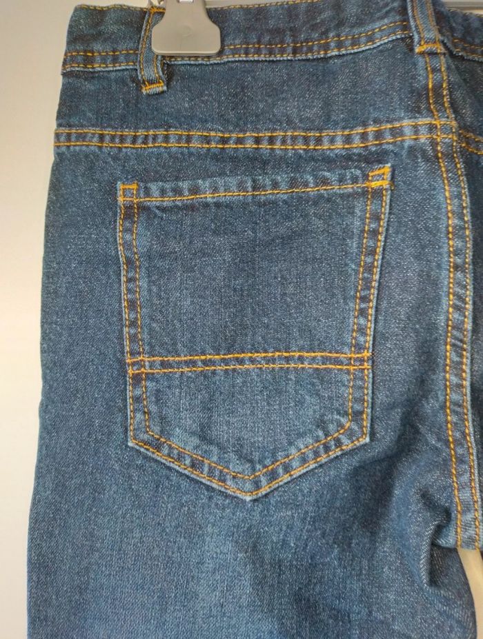 Jean bleu marine taille 12 ans - Kiabi - photo numéro 4