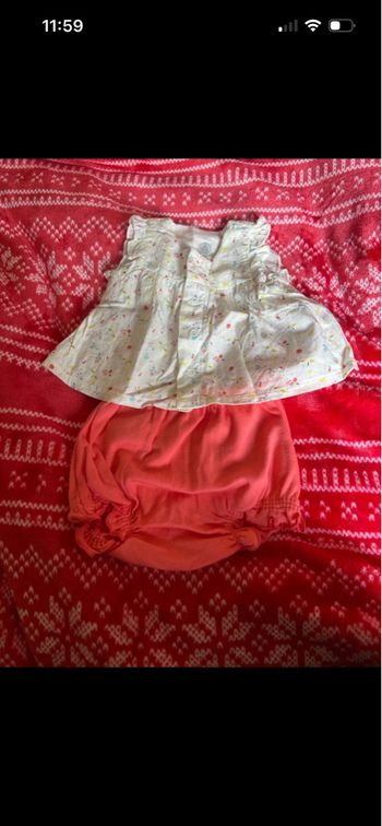 Ensemble bébé 1 mois