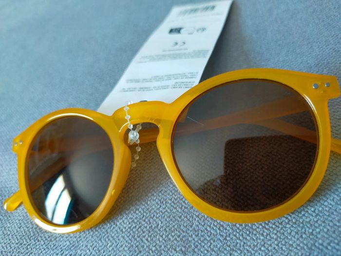 Lunettes de soleil rondes – Jaune solaire - 2 exemplaires - photo numéro 9