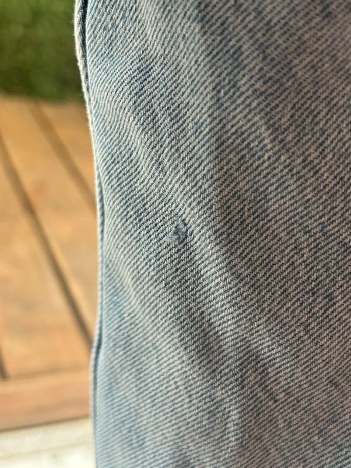Jean straight fit bleu clair Zara xxs - photo numéro 5