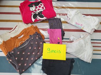 Lot de vêtements 9 mois fille