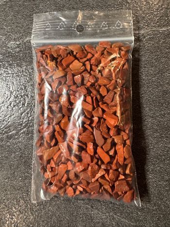 Sachet 90g Jaspe rouge – pierres polies