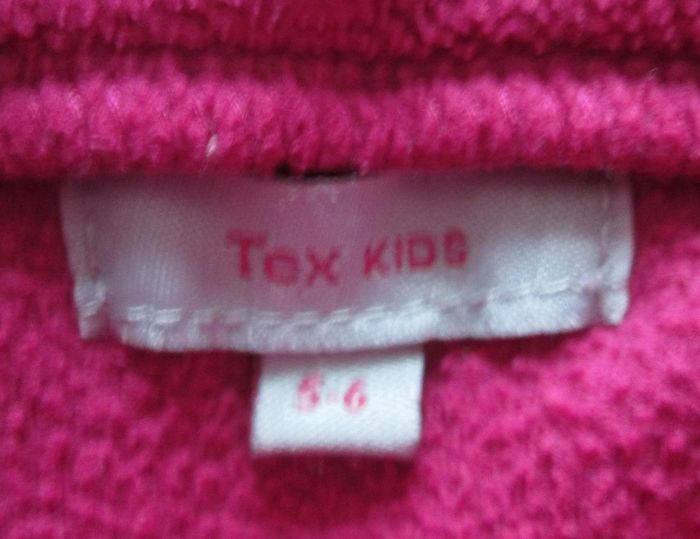 Polaire rose foncé Tex Kids 5-6 ans - photo numéro 2