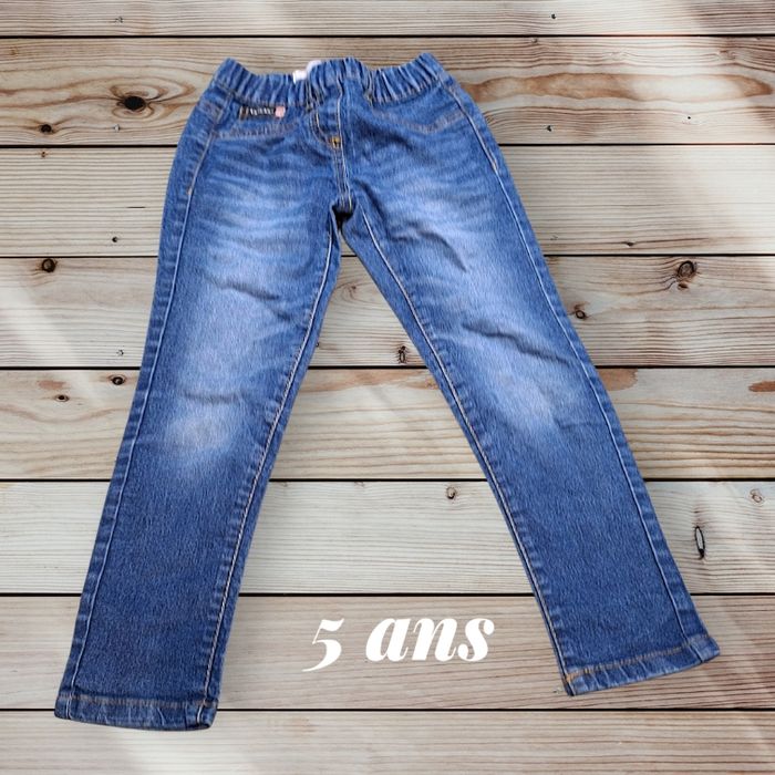 Jeans slim bleu