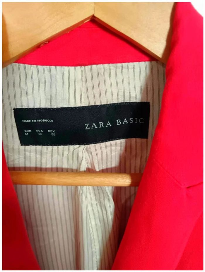 C18 blazer fushia Zara M - photo numéro 3