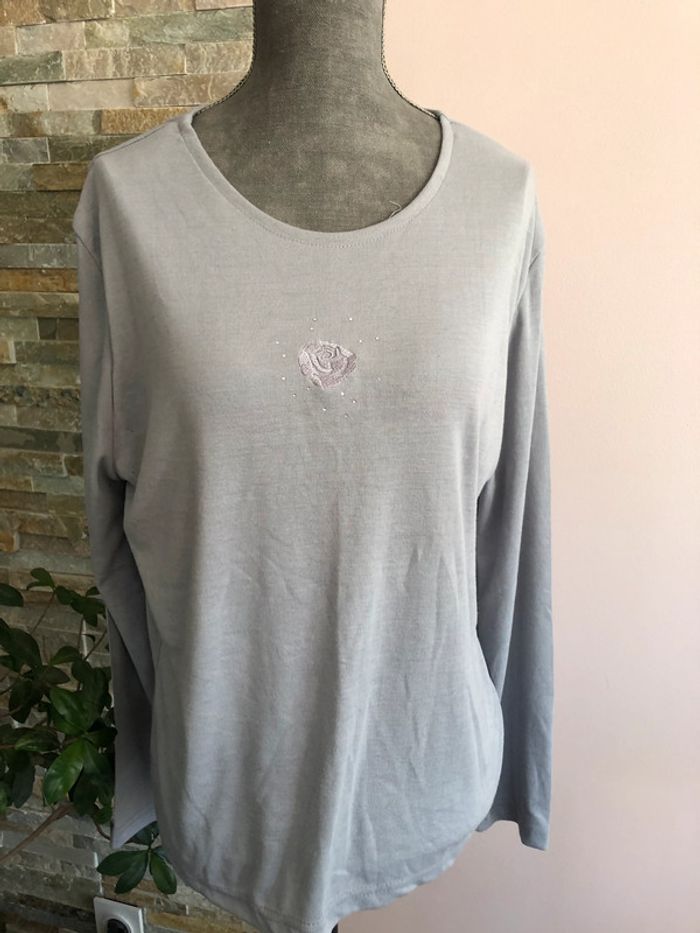 T-shirt gris 42/44