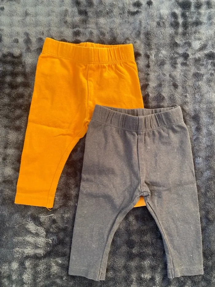 Lot de 2 leggings