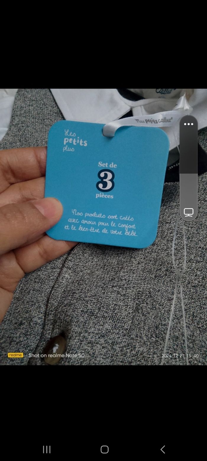 Ensemble Costime  garçon trois pices - photo numéro 4