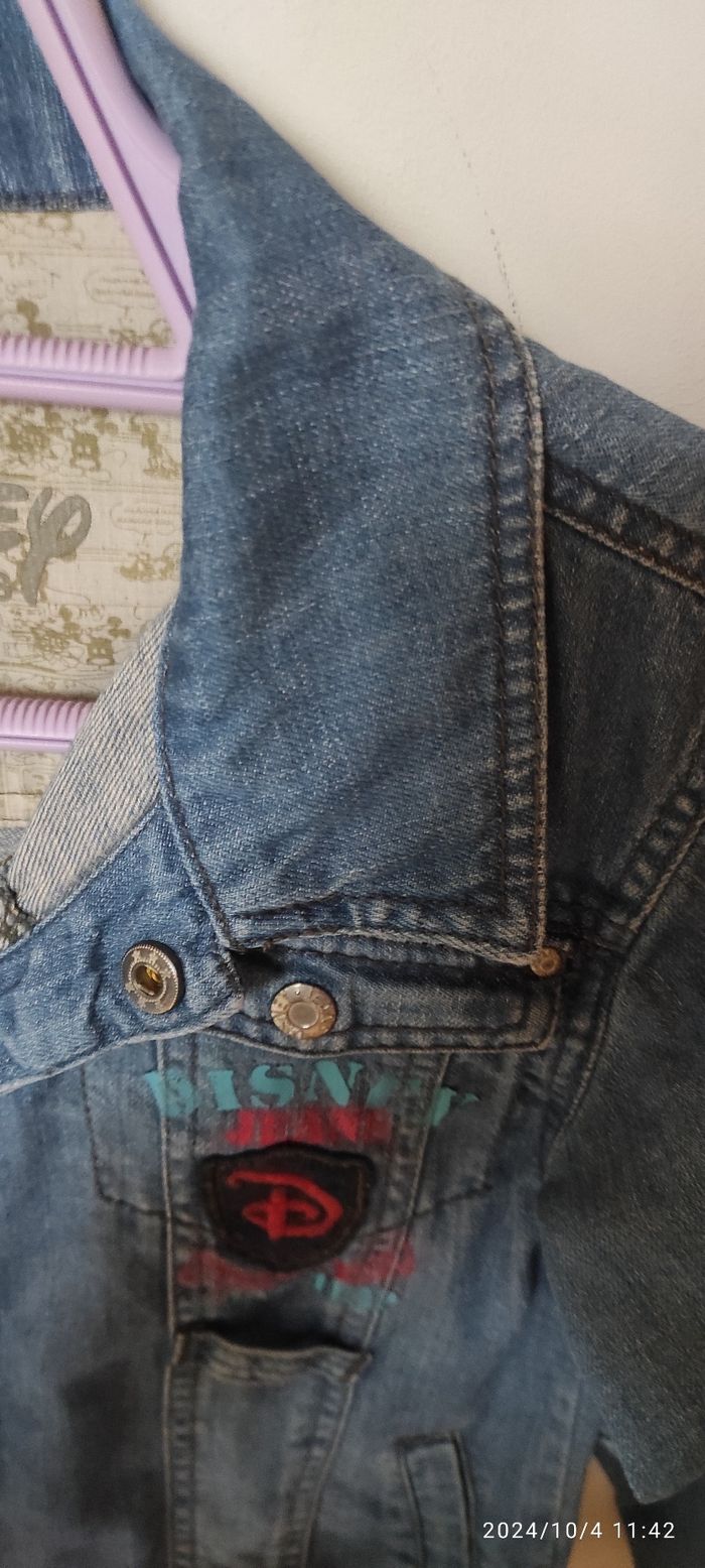 Veste en jean Disney 7/8 ans - photo numéro 4