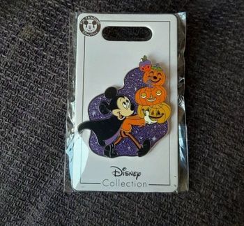 Pins Disney halloween mickey citrouille