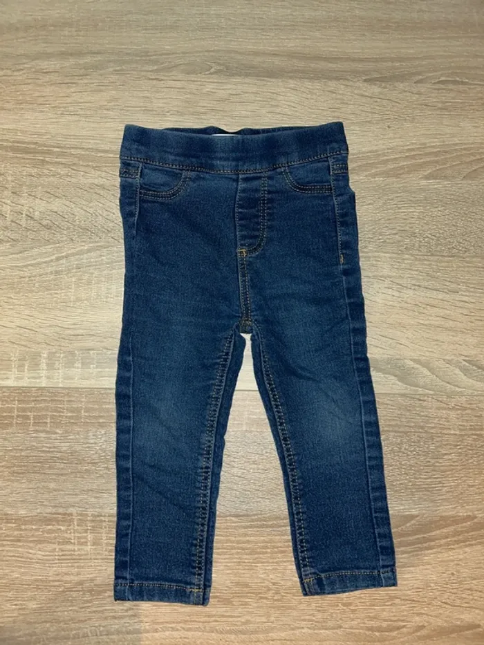 Leggings effet jean