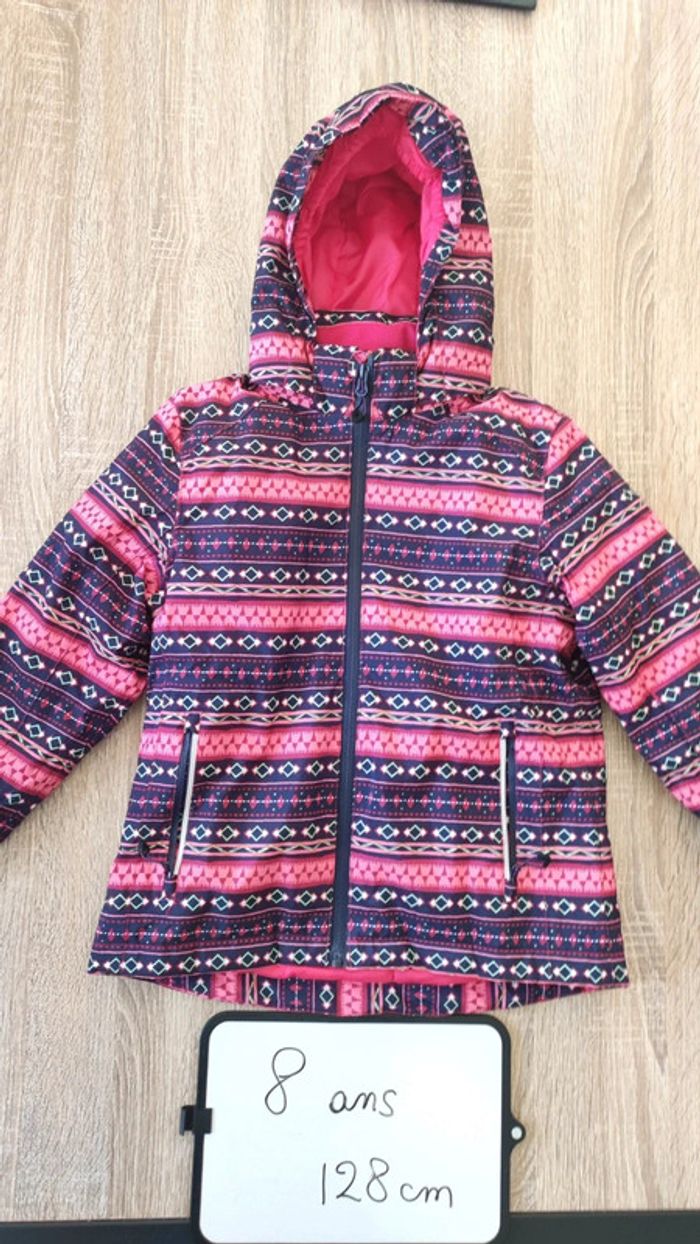Manteau de ski taille 8 ans