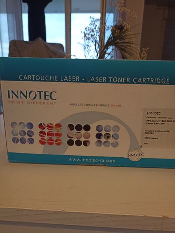 Cartouche d'encre laser neuve noire