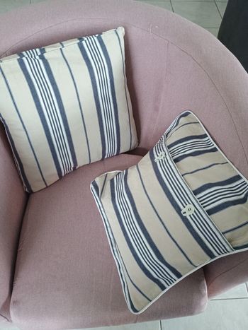 Lot de 2 housses de coussin