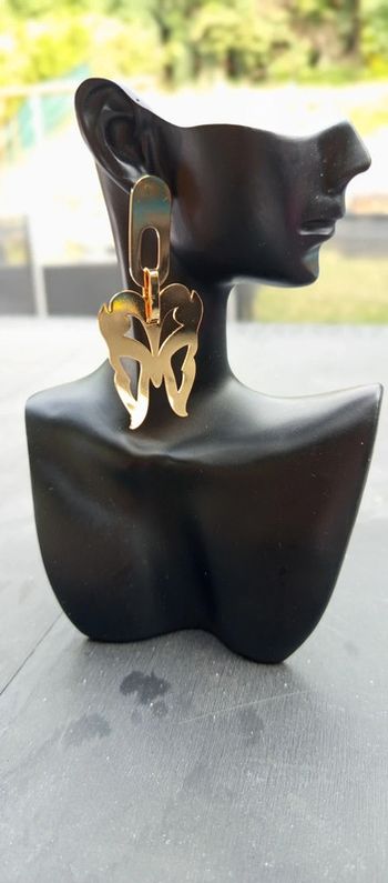 Boucles d'oreilles papillon