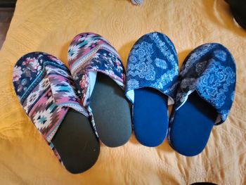 Lot de 2 paires de chaussons neufs