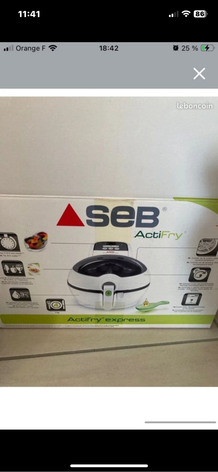 Friteuse actifry - photo numéro 3