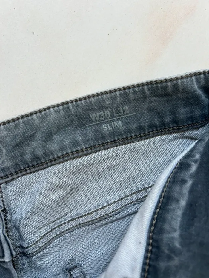 Jean slim C&A Gris W30L32 - photo numéro 3