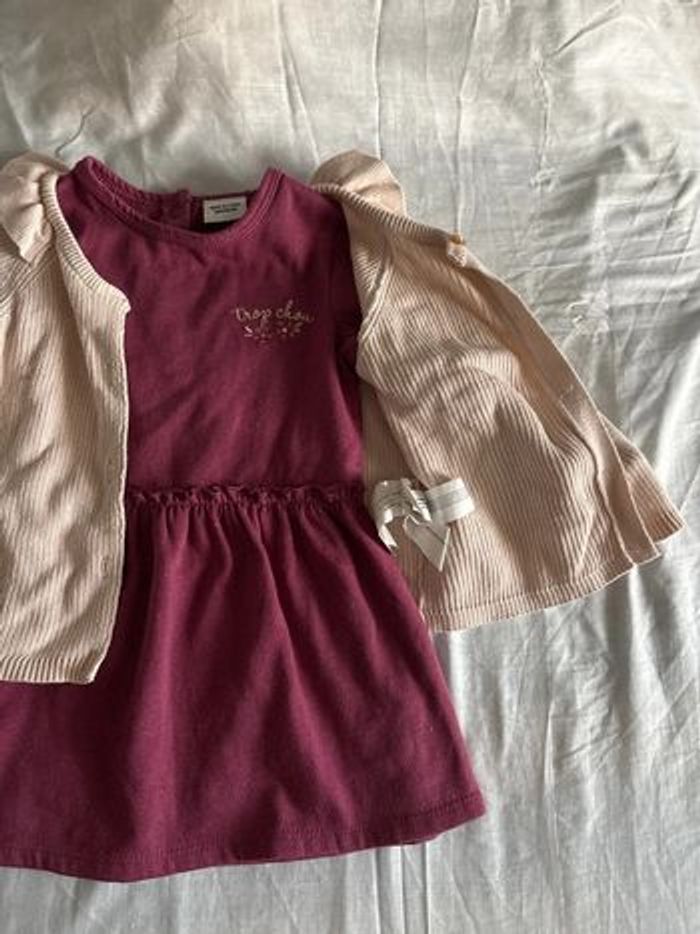 Robe + gilet taille 23 mois TAO - photo numéro 3