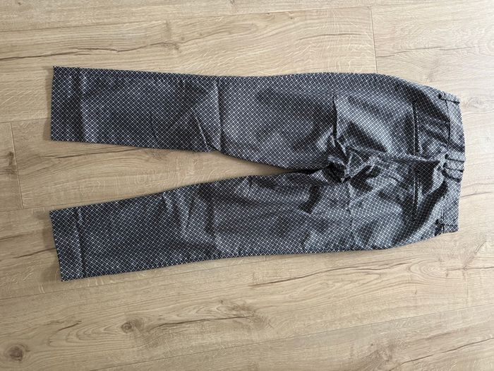Pantalon léger type chino noir et blanc - Taille 38 - Bon état - photo numéro 3